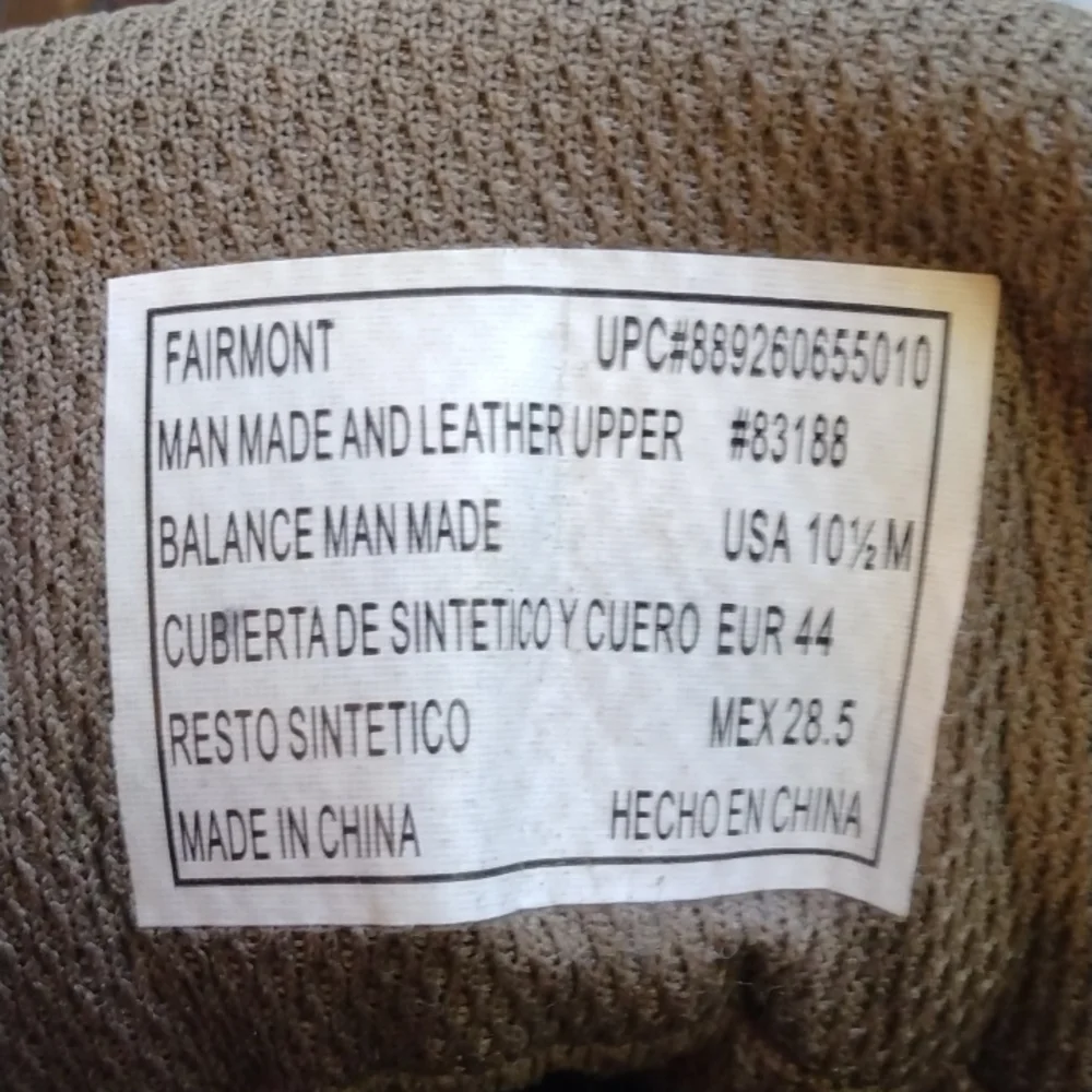 Eddie Bauer Brown Fairmont Hiking Boots 10.5 M
